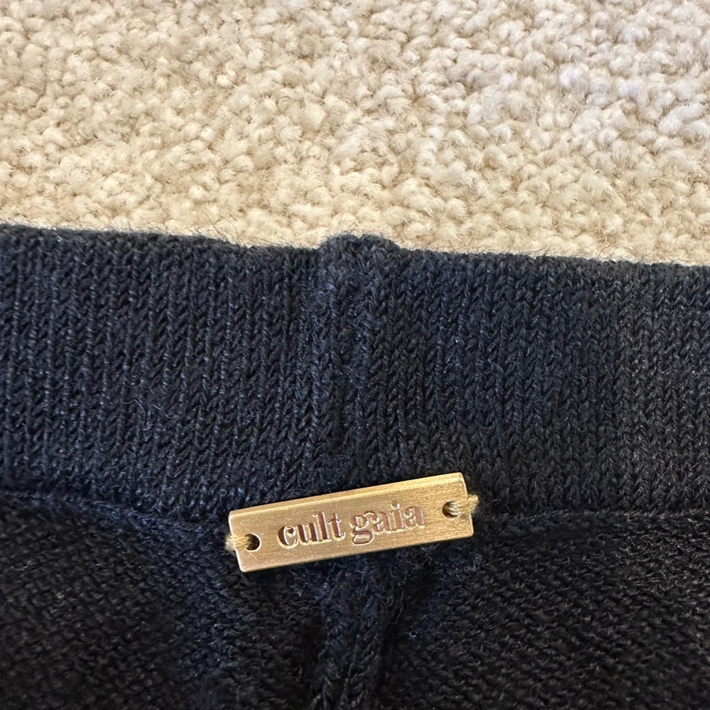 Cult Gaia Black Knit Pants - Picture 3 of 15